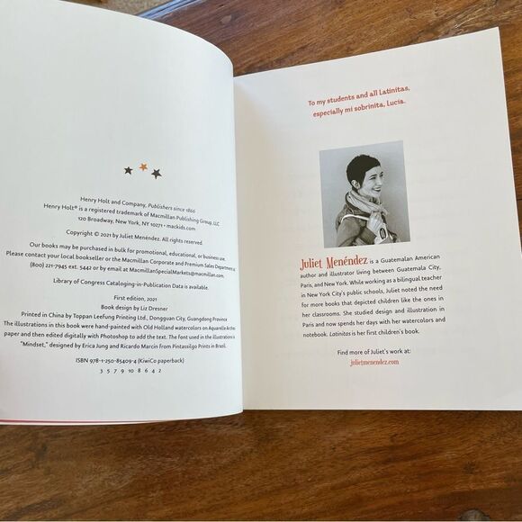 KiwiCo Book Latinitas by Juliet Menéndez Celebrating 40 Big Dreamers - Picture 8 of 8